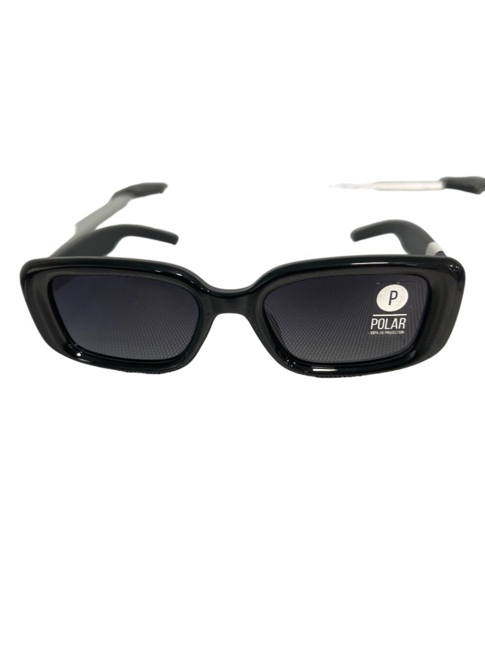 Kreedom Polarized Sunglasses Rectangular Frame UV Protection Black Fashion NEW